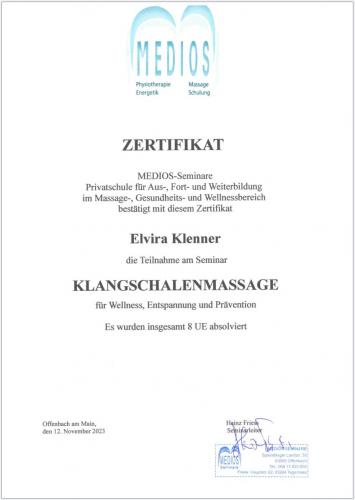 Klangschalenmassage